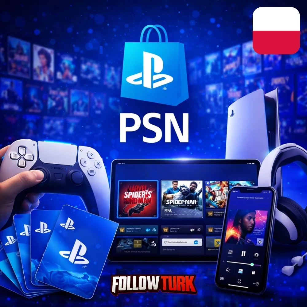 PlayStation Poland - PSN Gift Card - FollowTurk