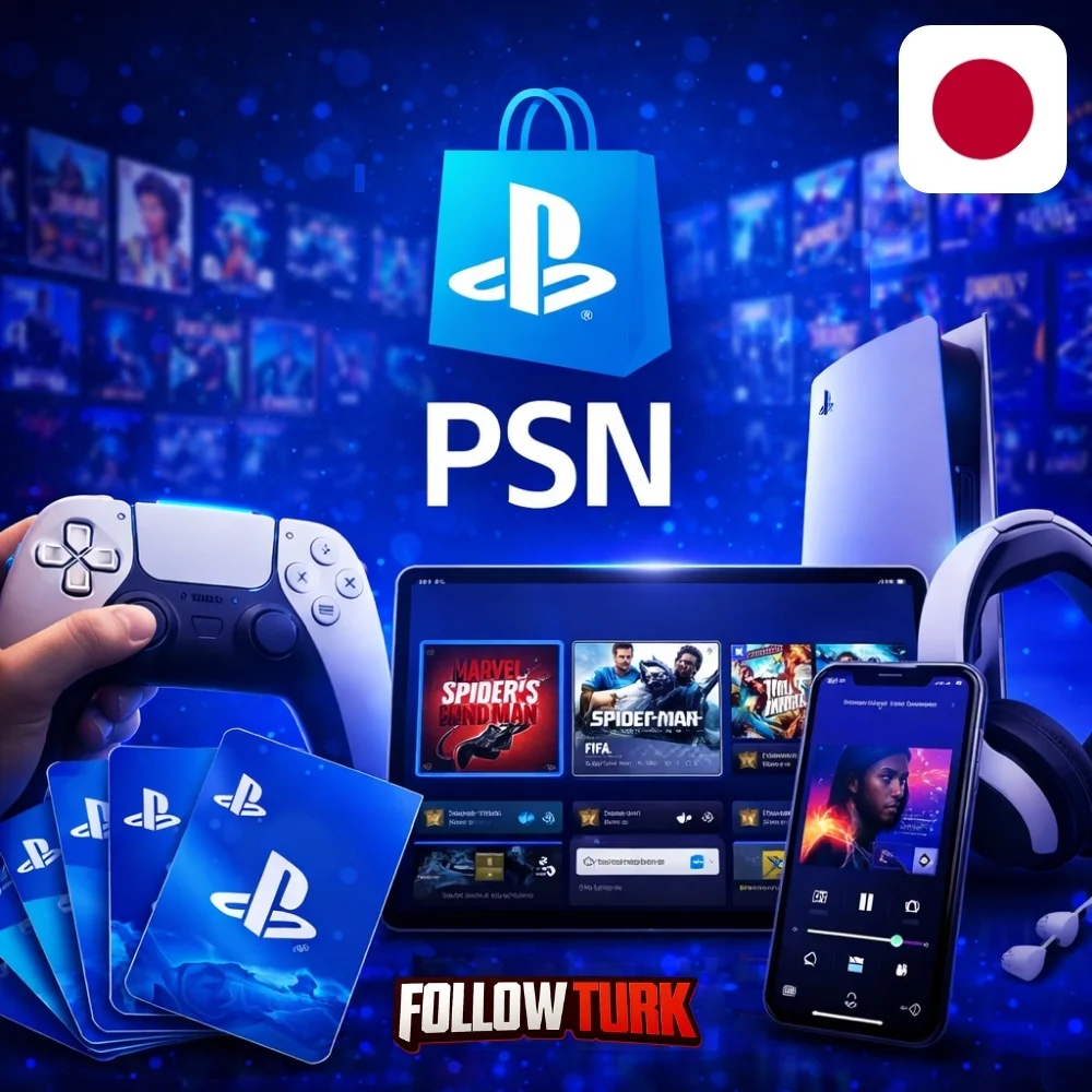 PlayStation Japan - PSN Gift Card - FollowTurk