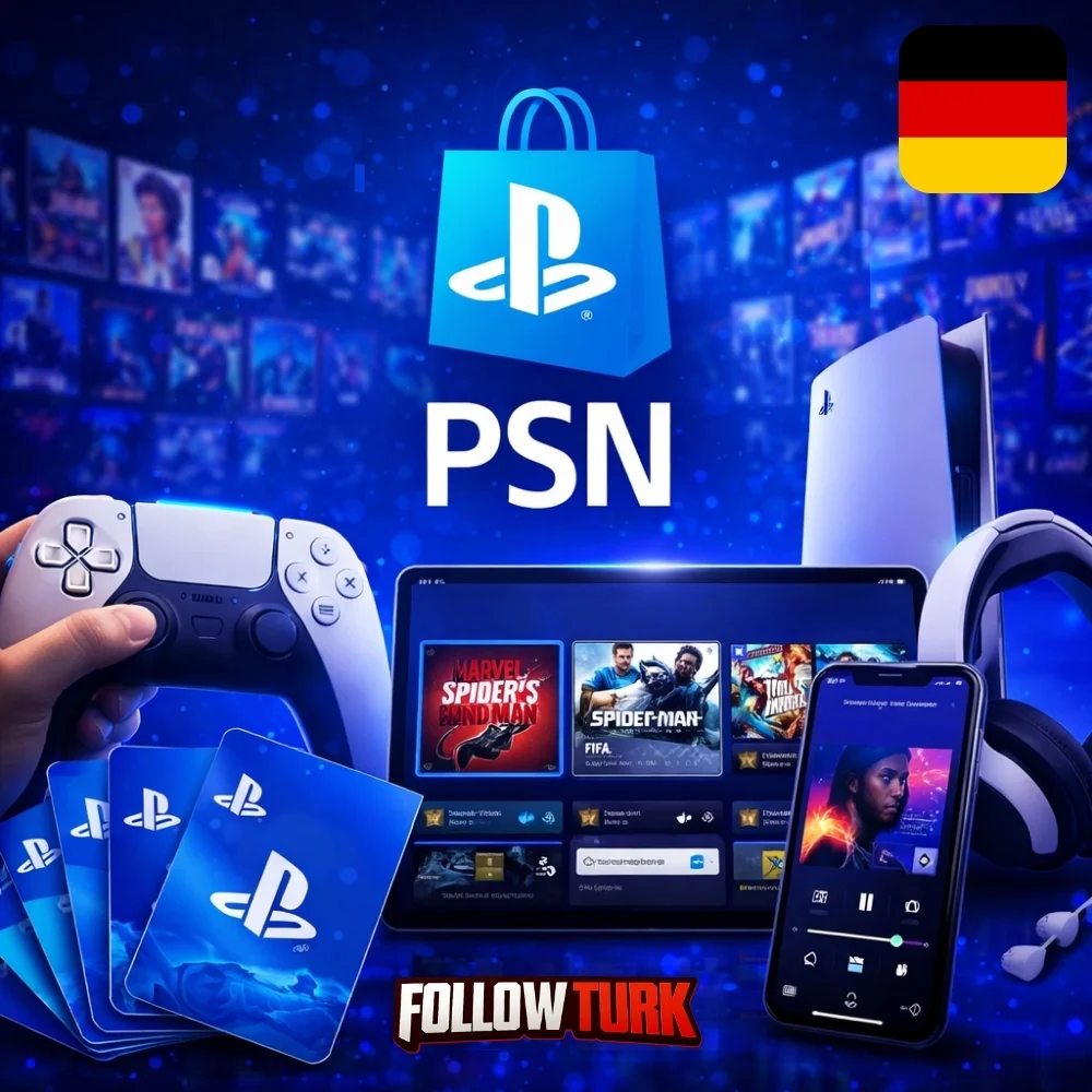 PlayStation Almanya - PSN - FollowTurk