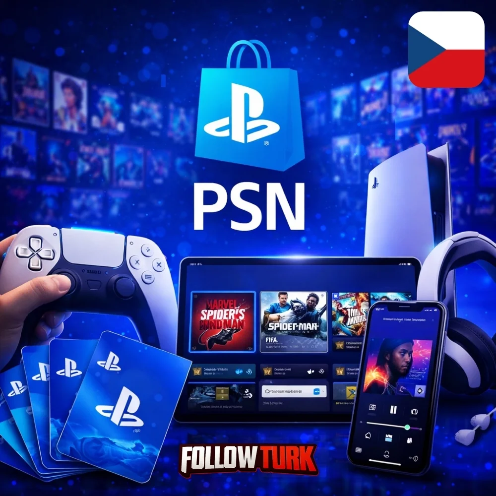 PlayStation Czech Republic - PSN Gift Card - FollowTurk