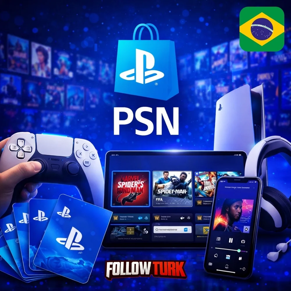 PlayStation Brezilya - PSN - FollowTurk