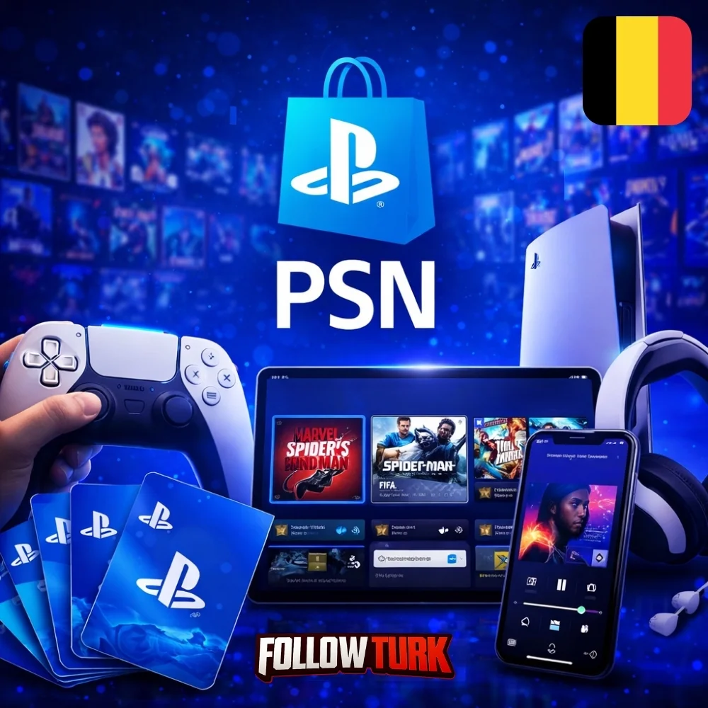PlayStation Belçika - PSN - FollowTurk