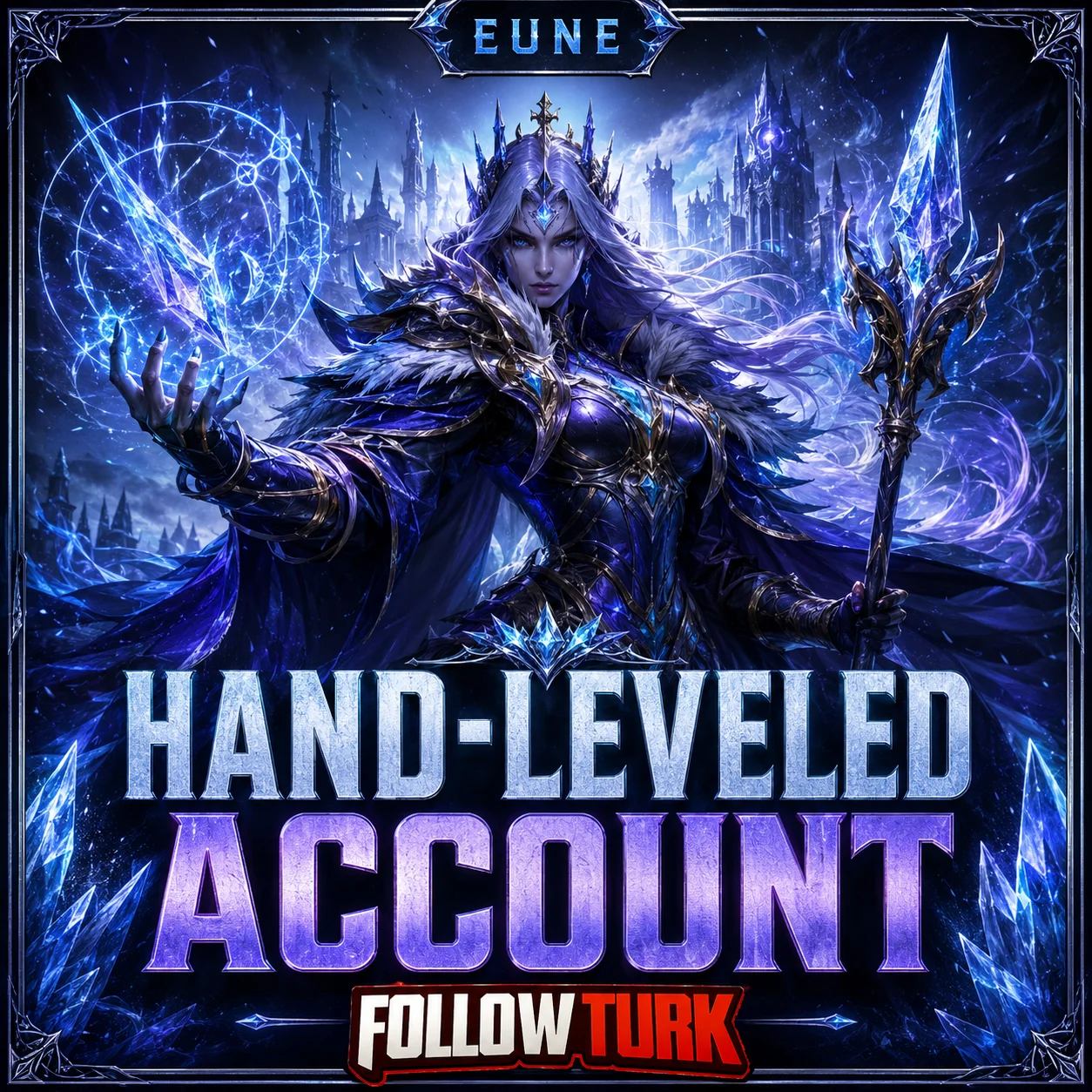EUNE - El ile Seviye Kasılmış Legend Hesabı - FollowTurk