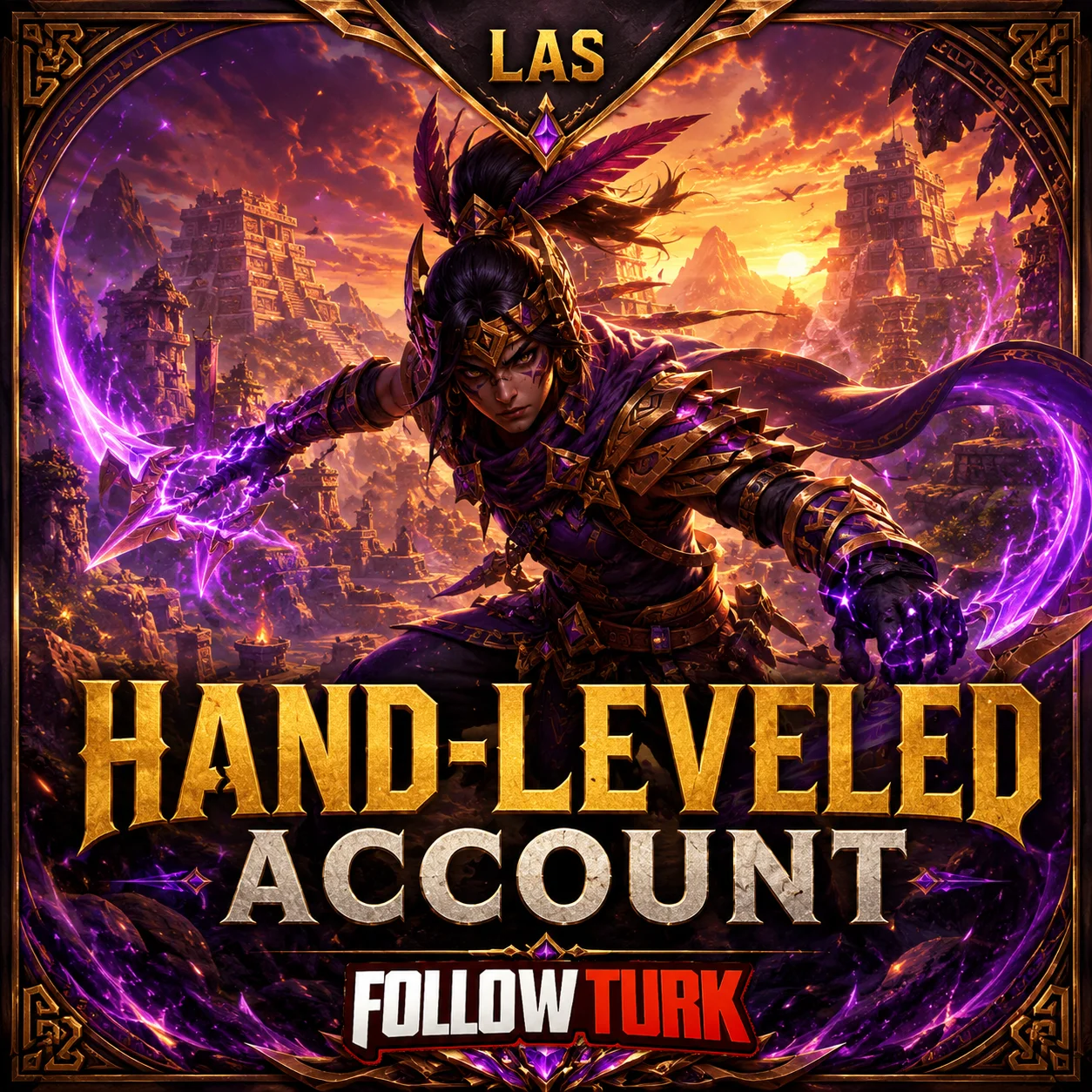LAS - Elle Seviye Kasılmış Hesap - FollowTurk