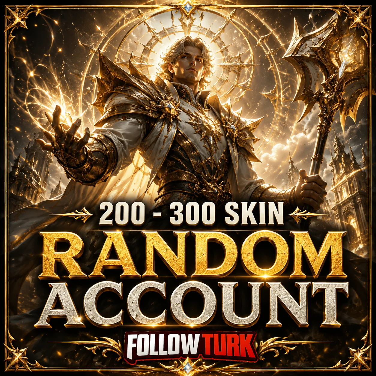 Random Legend Account (200–300 Skins) - FollowTurk