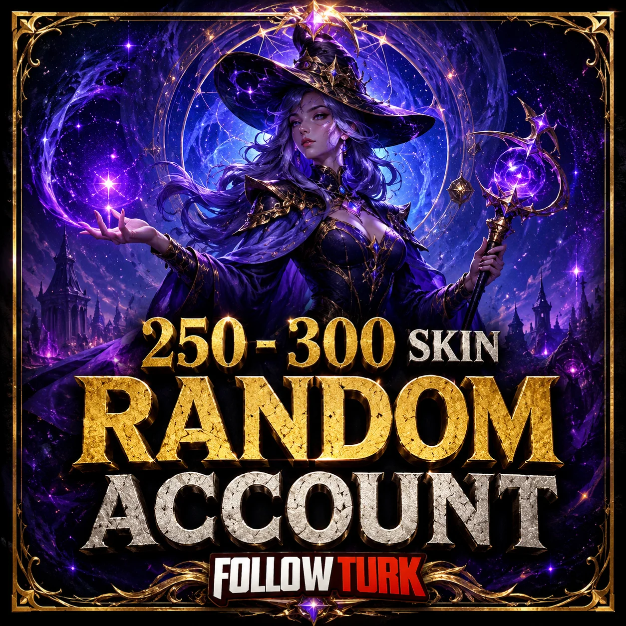 Random Legend Account with 250-300 Skins - FollowTurk