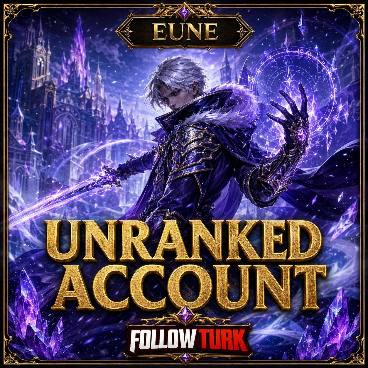 EUNE - Derecesiz Legend Hesabı - FollowTurk