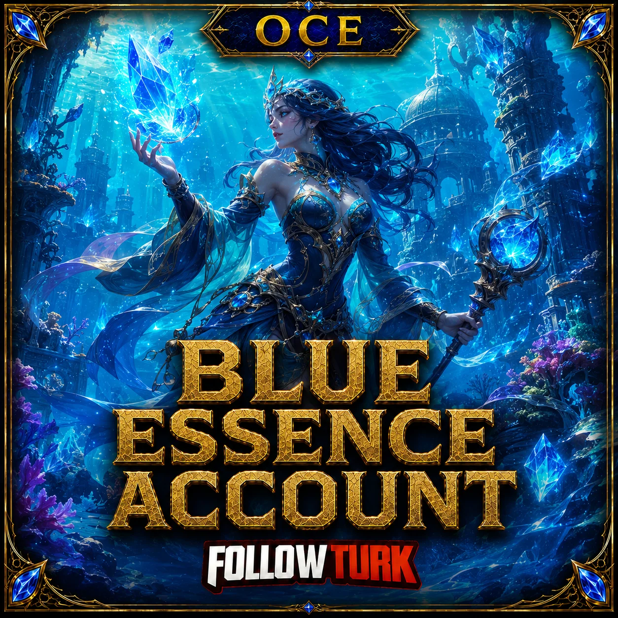 OCE - Blue Essence Account - FollowTurk