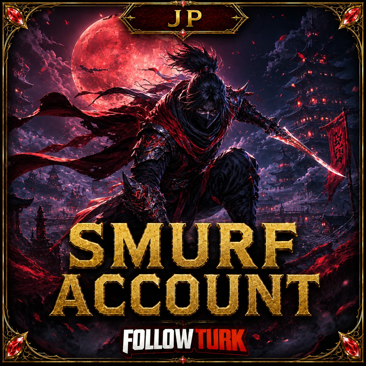 Japan (JP) Legend Smurf Account - FollowTurk