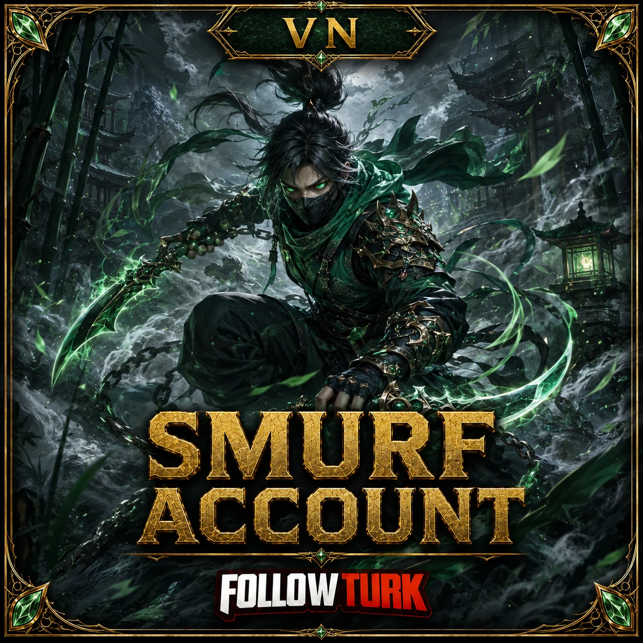 Vietnam Legend Smurf Account - FollowTurk