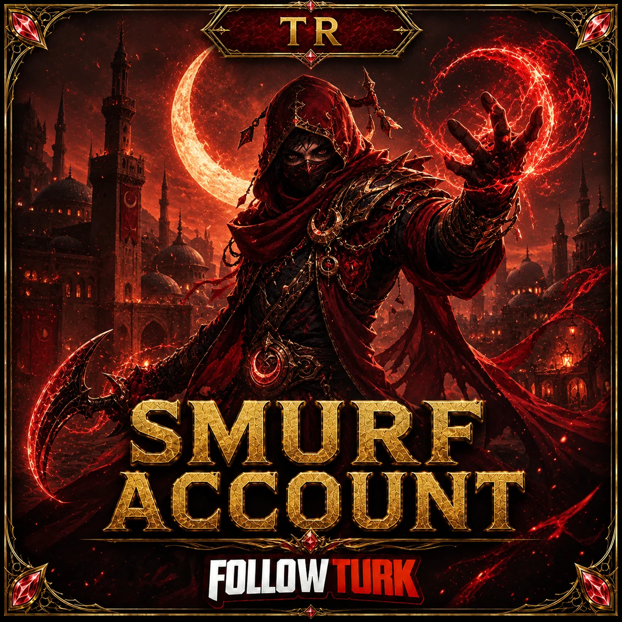 Turkey Legend Smurf Account - FollowTurk