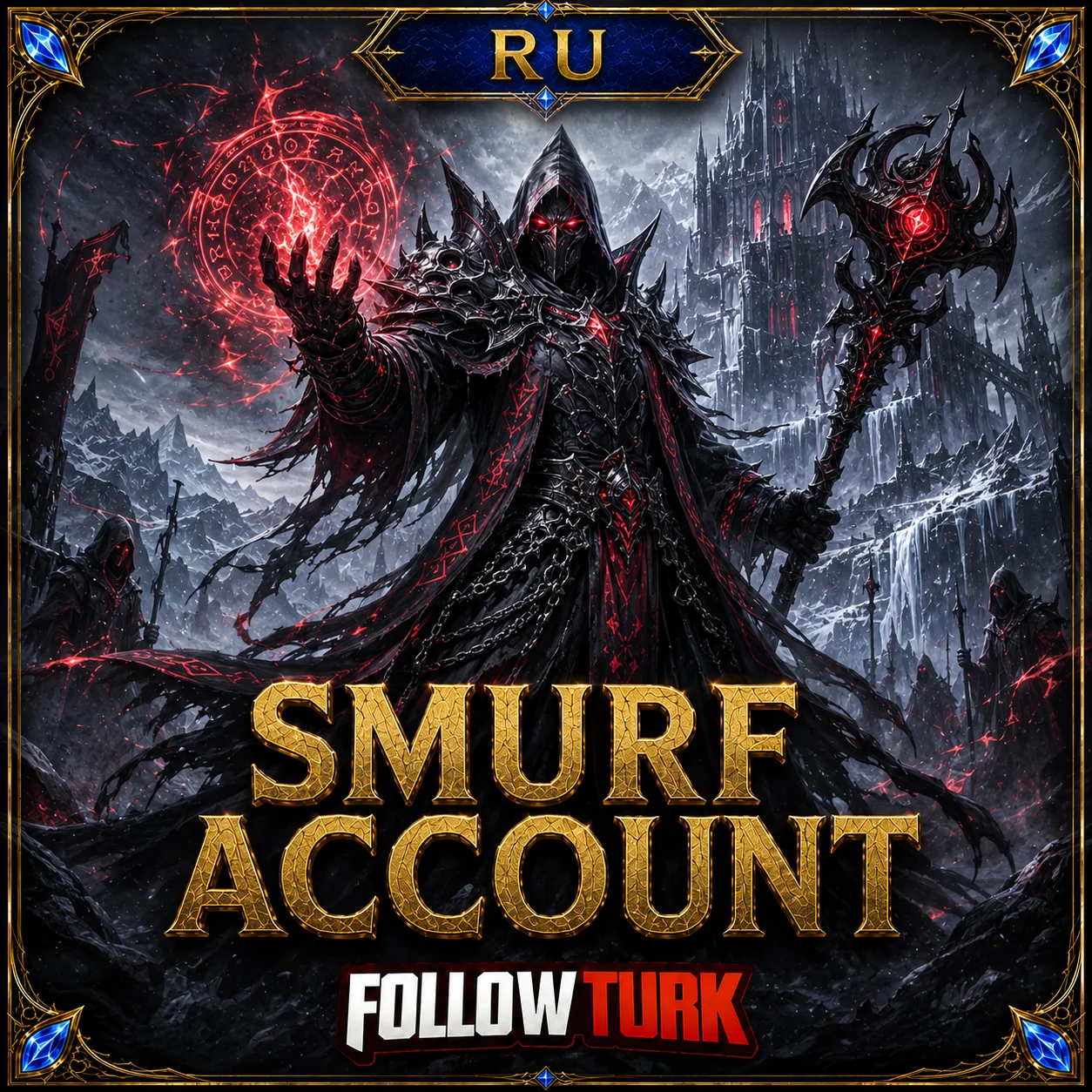RU Legend Smurf Account - FollowTurk