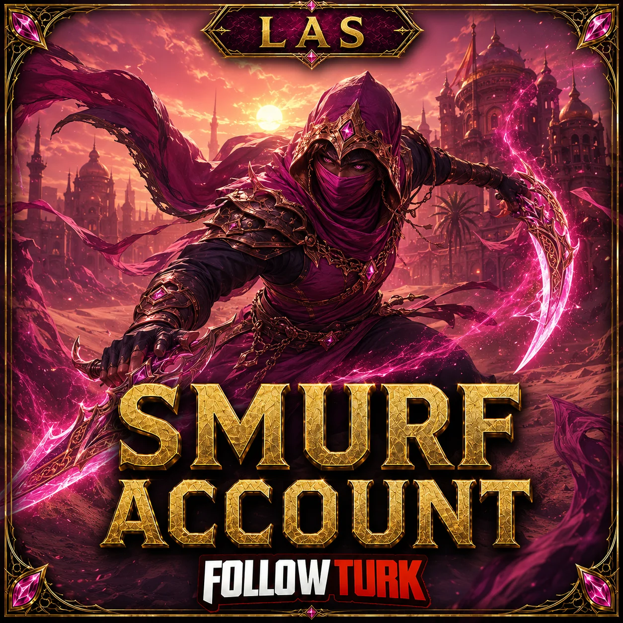 Legend Smurf Account (LAS Server) - FollowTurk