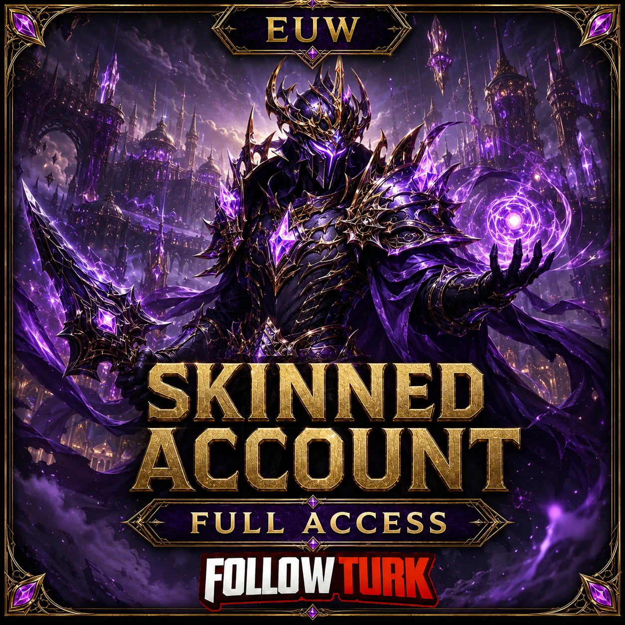 EUW Tam Erişim Kostümlü Legend Hesabı - FollowTurk