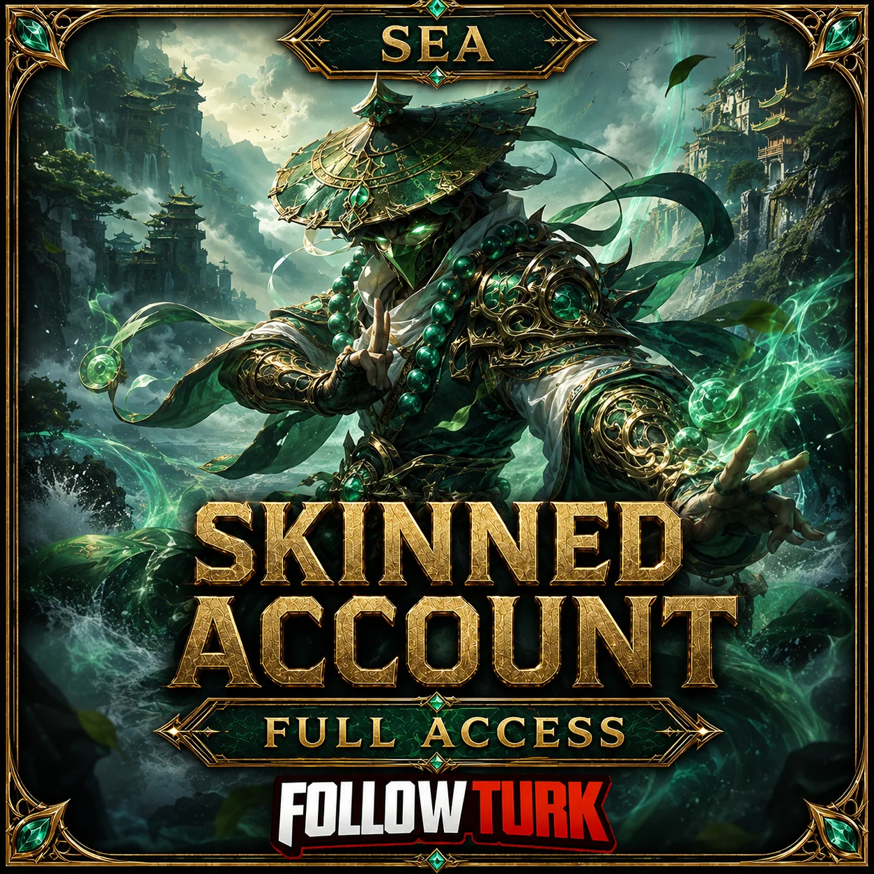 SEA - Tam Erişim Kostümlü Hesap - FollowTurk