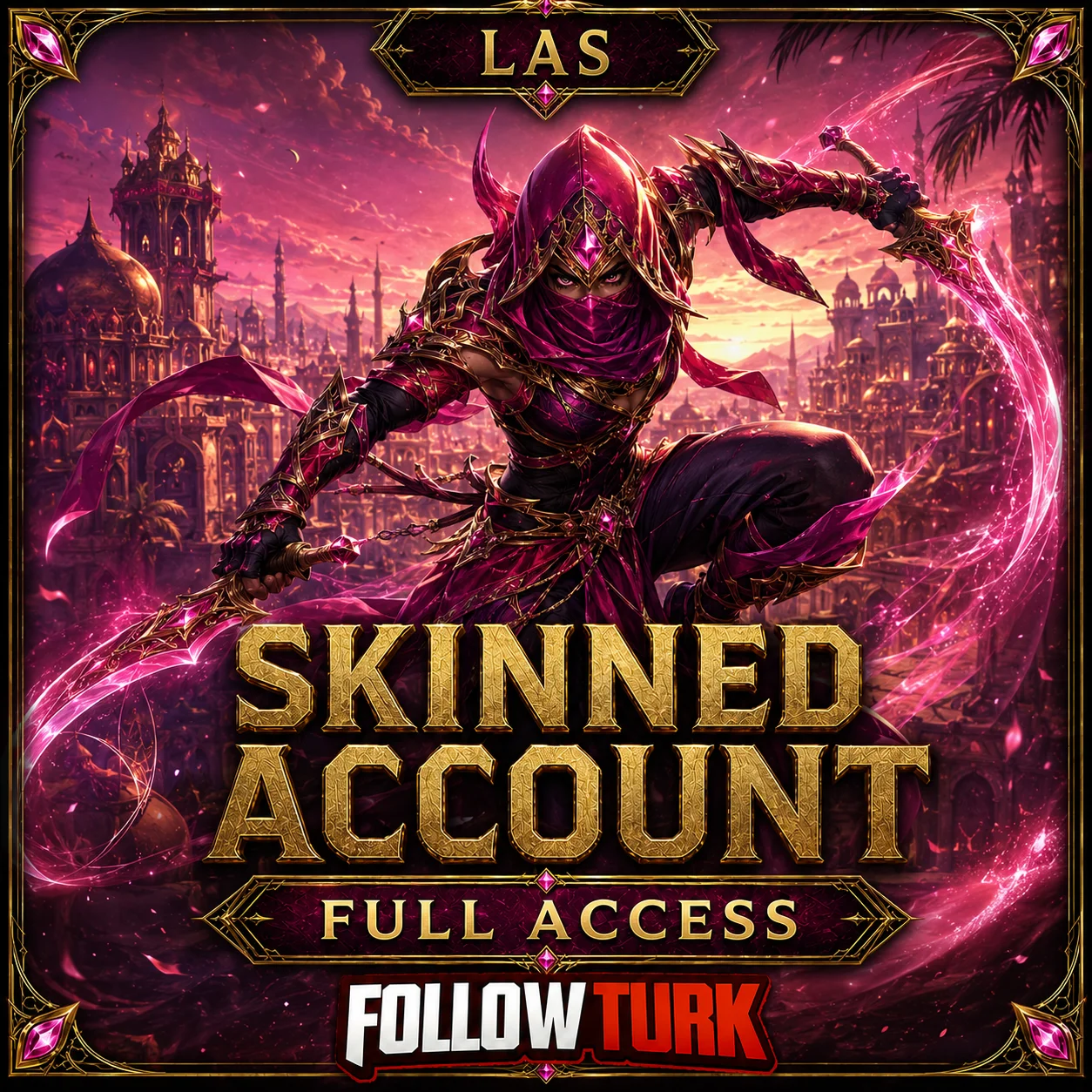 LAS - Tam Erişim Kostümlü Legend Hesabı - FollowTurk