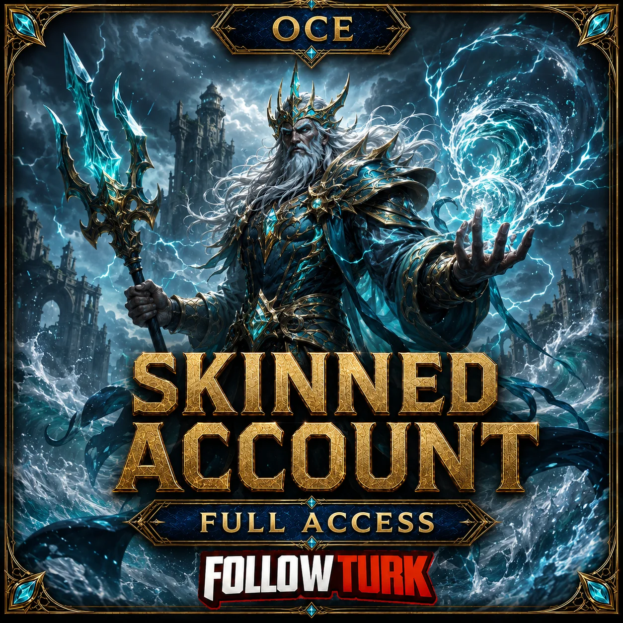 OCE Full-Access Legend Skinned Account - FollowTurk