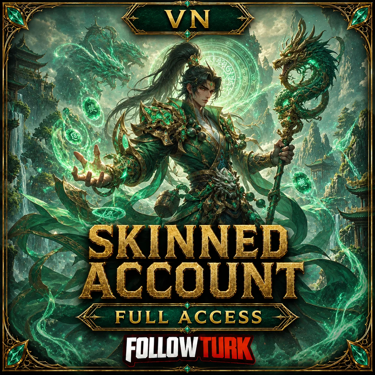 VN Full Access Skinned Legend Account - FollowTurk