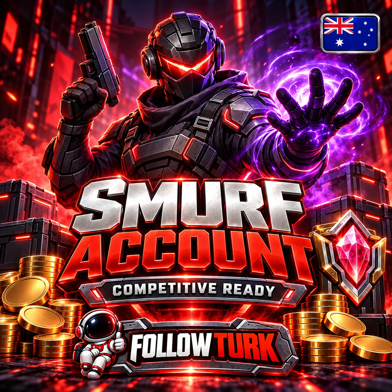 Asia Pasifik Smurf Hesap (AP) - FollowTurk