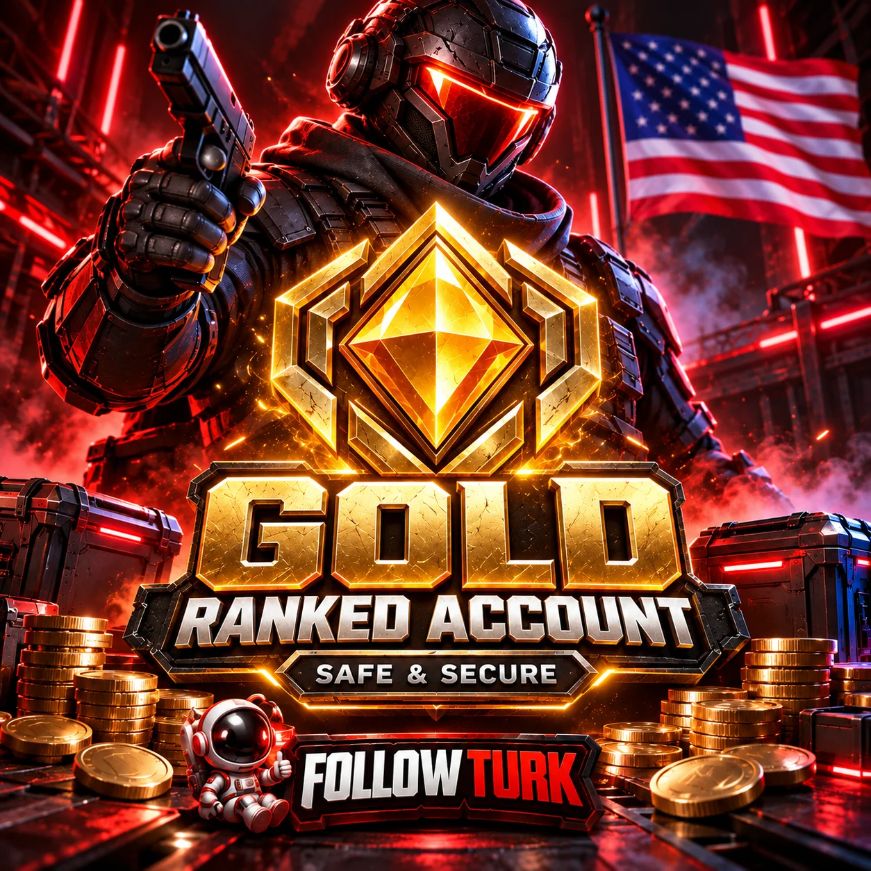 Kuzey Amerika - NA Gold Valo Hesabı - FollowTurk