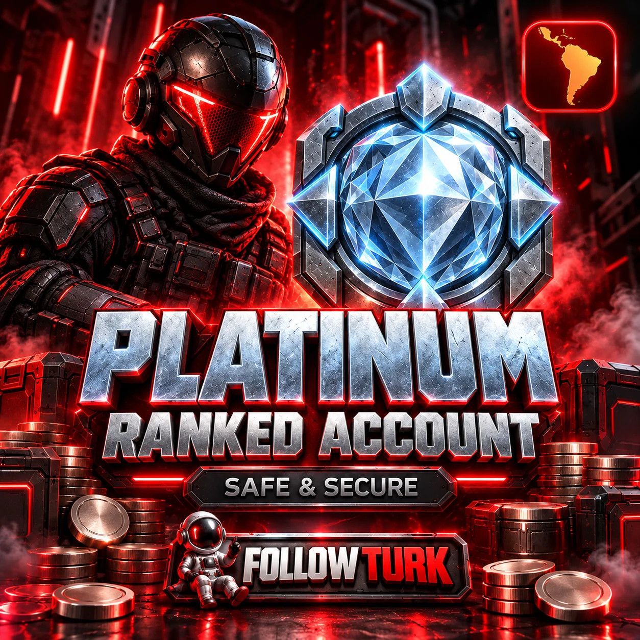 Latin Amerika - LA Platin Hesap - FollowTurk