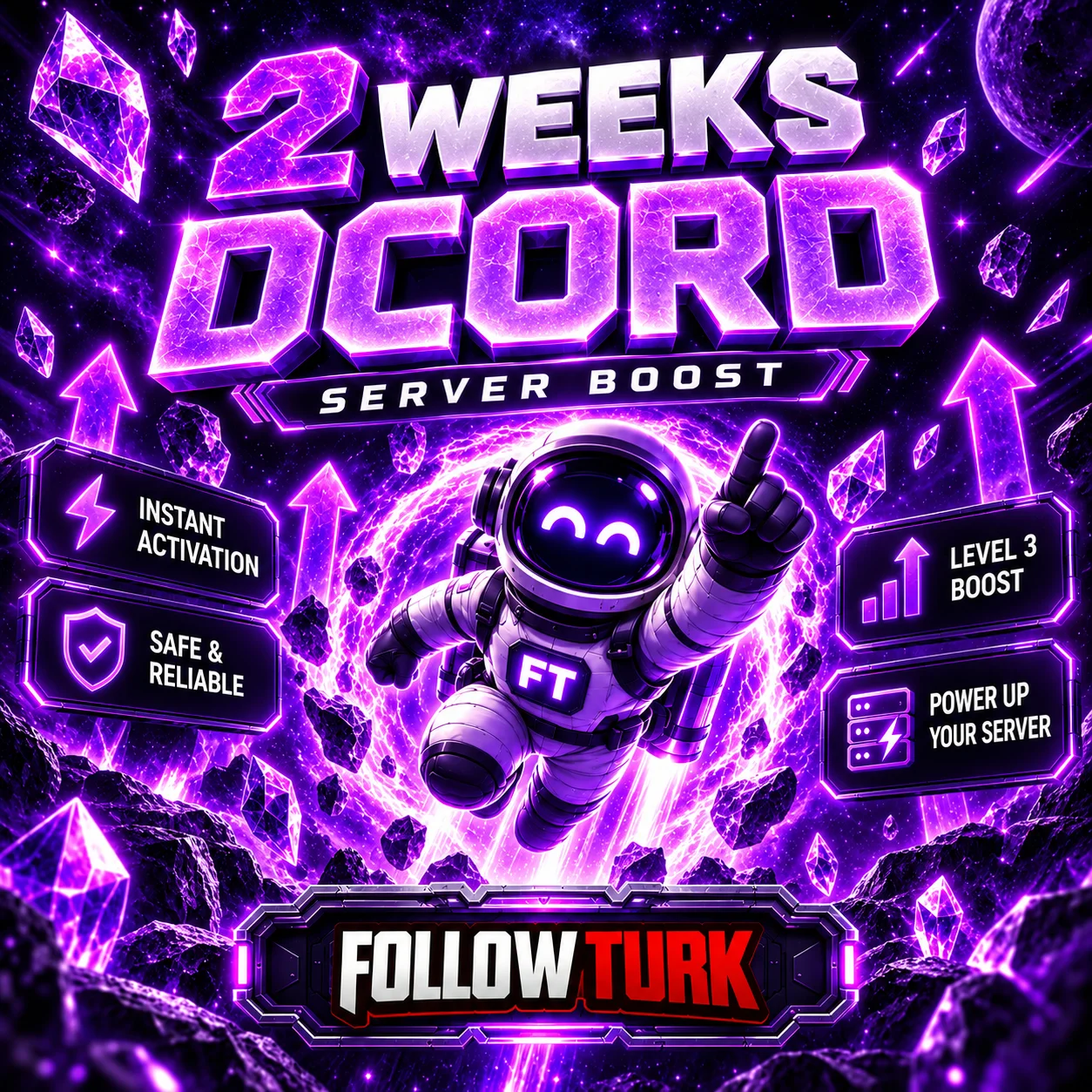 2 Week Boost - FollowTurk