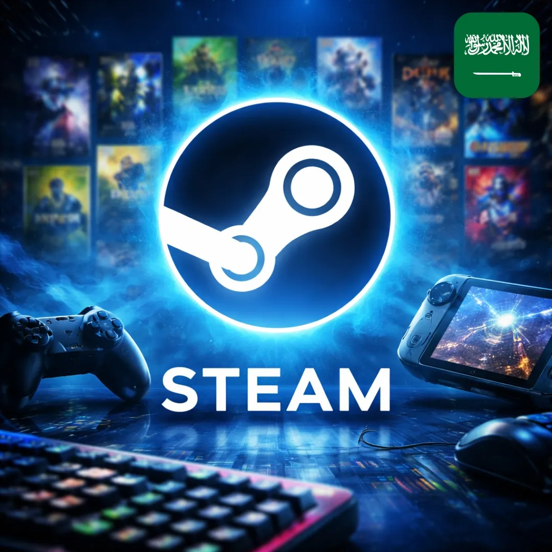 Steam Saudi Arabia Gift Card (SAR) - FollowTurk
